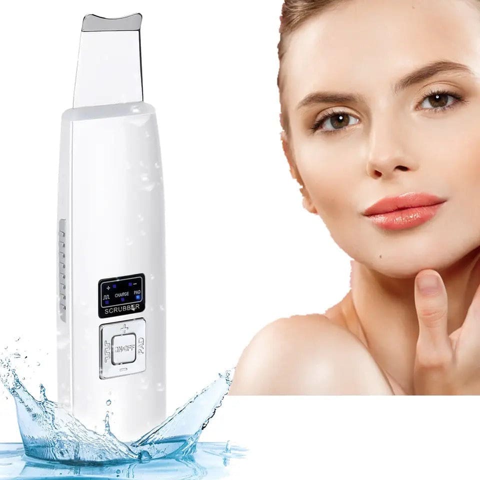 Ultrasonic Skin Scrubber, Cavitation Vibration Peeling Massager, Acne Blackhead Remover, Deep Clean Beauty Instrument Device, Acne Exfoliating Peeling Spatula, Deep Face Cleaning Pore Cleaner Tool, Exfoliation Grease Blackhead Extractor Lifting Device Ultrasonic Skin Scrubber, Cavitation Vibration Peeling Massager, Acne Blackhead Remover, Deep Clean Beauty Instrument Device, Acne Exfoliating Peeling Spatula, Deep Face Cleaning Pore Cleaner Tool, Exfoliation Grease Blackhead Extractor Lifting Device